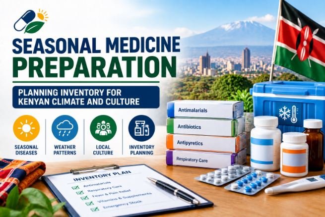 Seasonal Medicine Preparation: Planning Inventory for Kenyan Climate and Culture