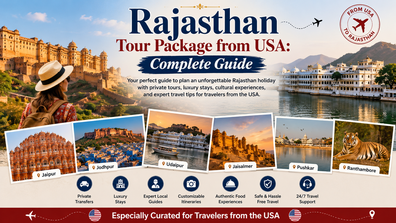 Rajasthan Tour from USA: Complete Travel Guide 2026