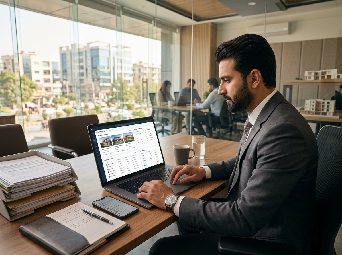 From Paper Files to Digital Records: Why Pakistani Property Dealers Need Better Software