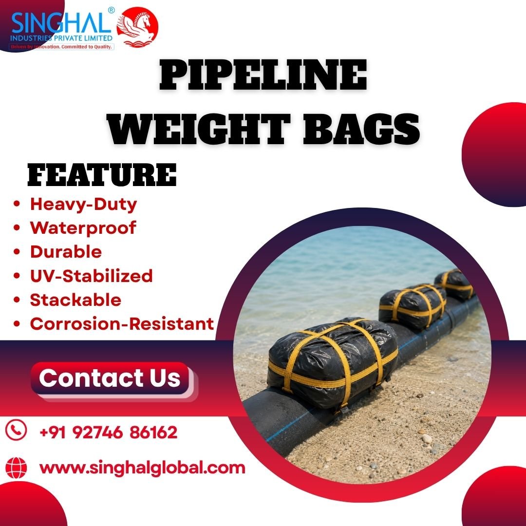 Advanced Pipeline Weight Bags for Secure Stabilization