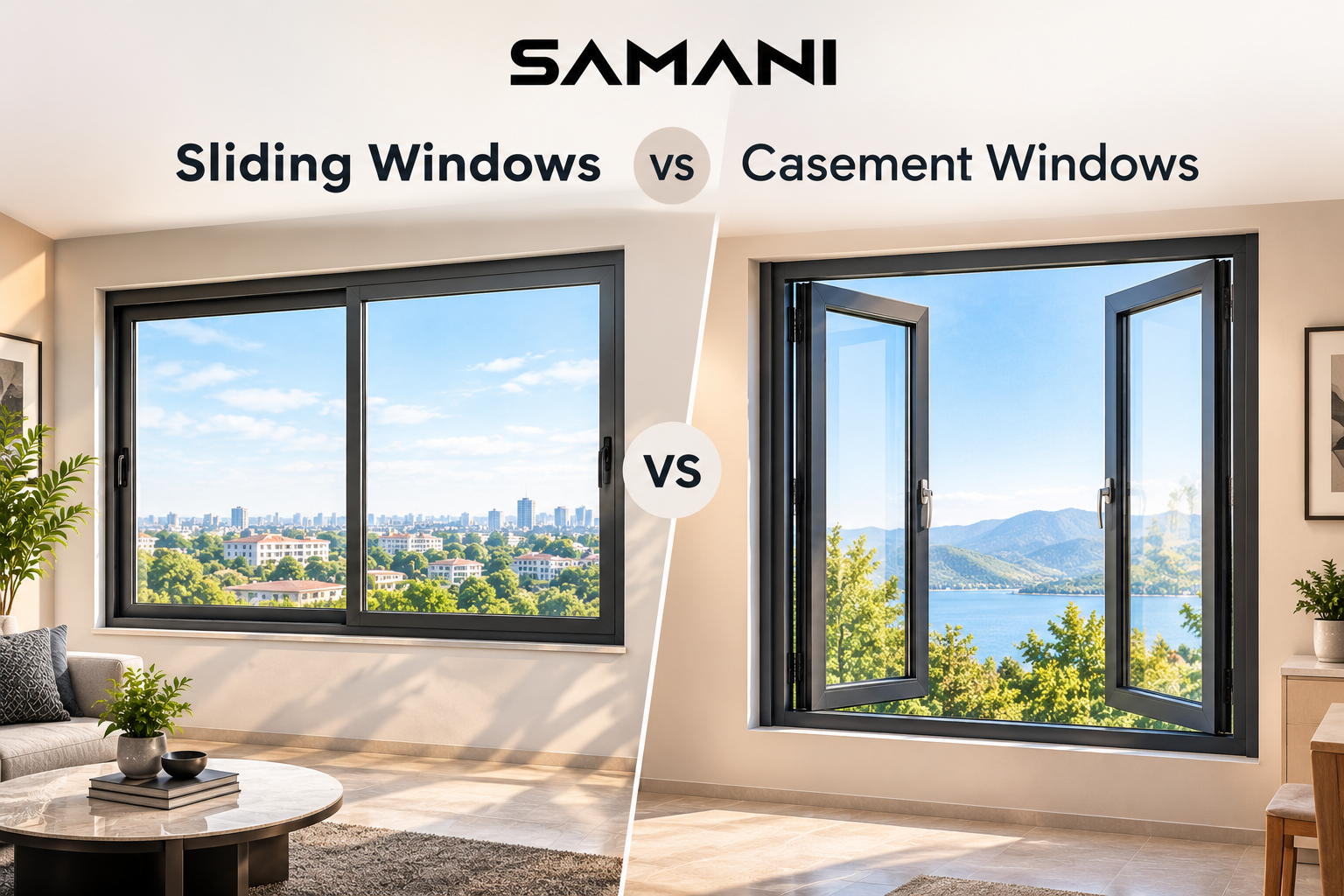 Aluminium Sliding Door vs Casement Door: Which Is Better for Indian Homes?