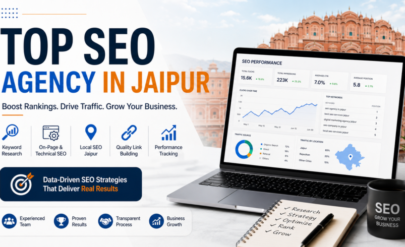 Top SEO Agency In Jaipur: Grow Your Business Online in 2026