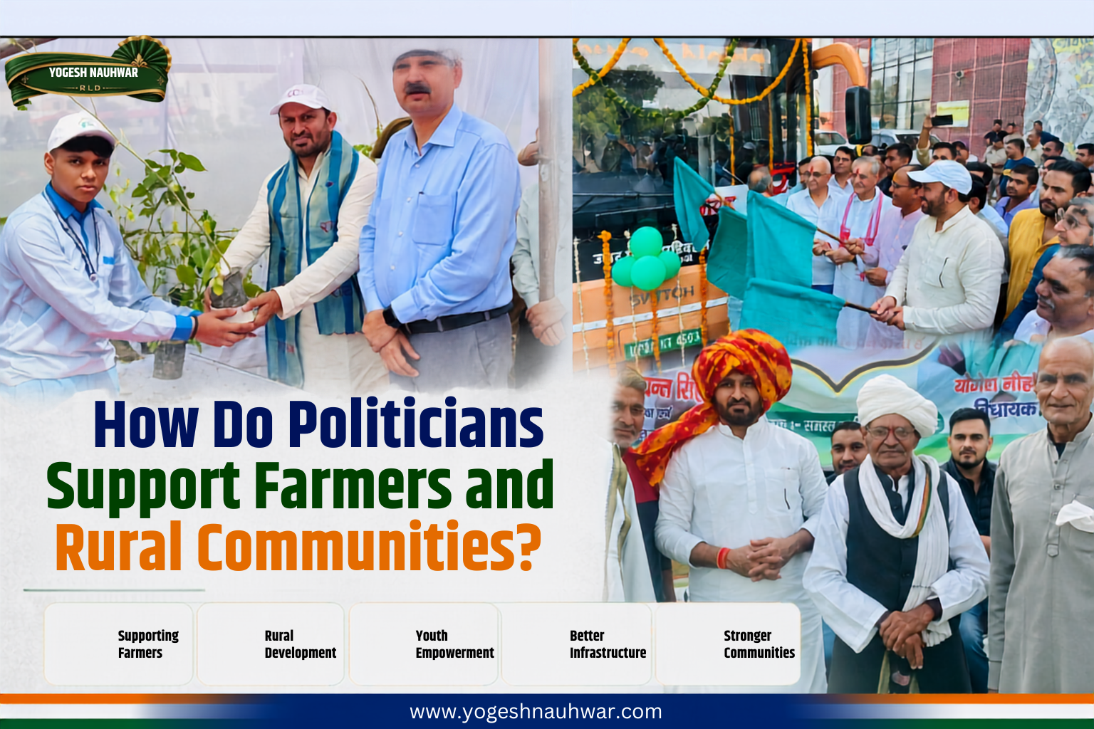 How Do Politicians Support Farmers and Rural Communities?