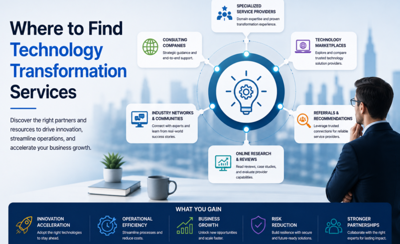 Where to Find Technology Transformation Services for Business Growth