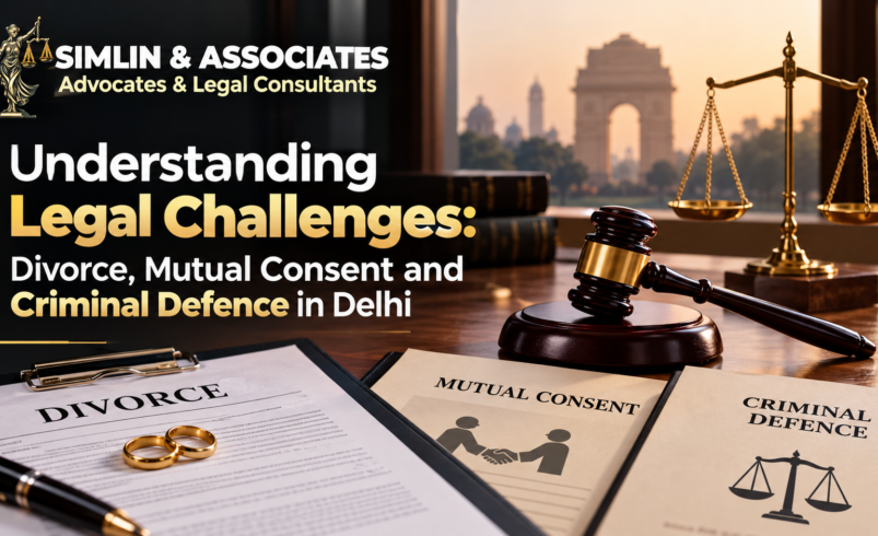 Understanding Legal Challenges: Divorce, Mutual Consent and Criminal Defence in Delhi