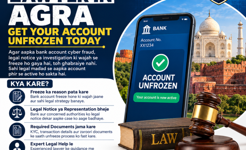 Best Cyber Crime Advocate in Agra – Comprehensive Assistance for Cyber Crime Matters