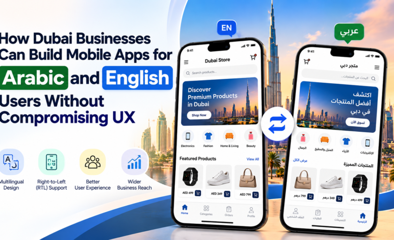 How Dubai Businesses Can Build Mobile Apps for Arabic and English Users Without Compromising UX