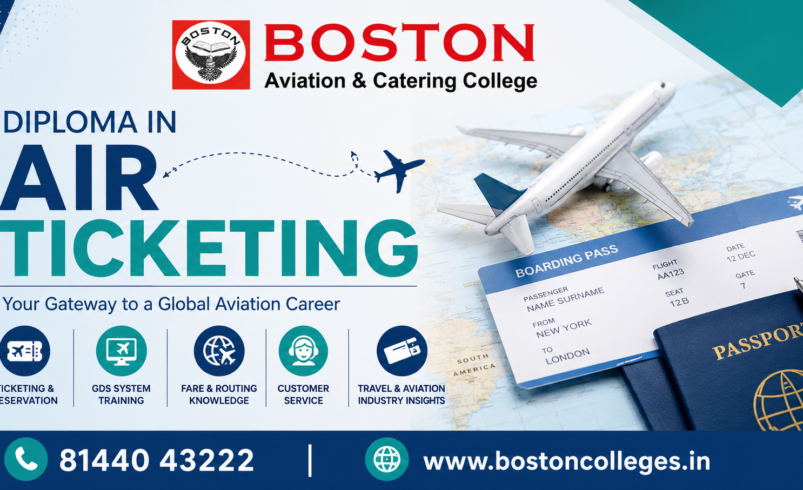 Why Should You Choose a Diploma in Air Ticketing for a Career in Aviation?