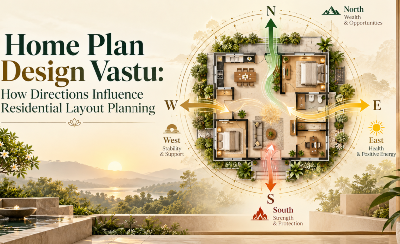 Home Plan Design Vastu: How Directions Influence Residential Layout Planning