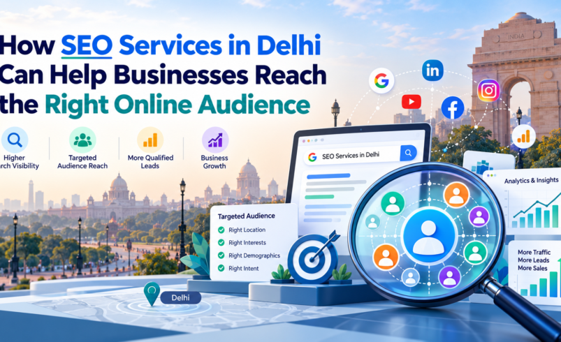 How SEO Services in Delhi Can Help Businesses Reach the Right Online Audience
