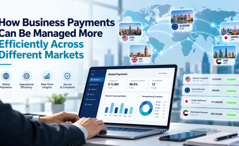 How Business Payments Can Be Managed More Efficiently Across Different Markets