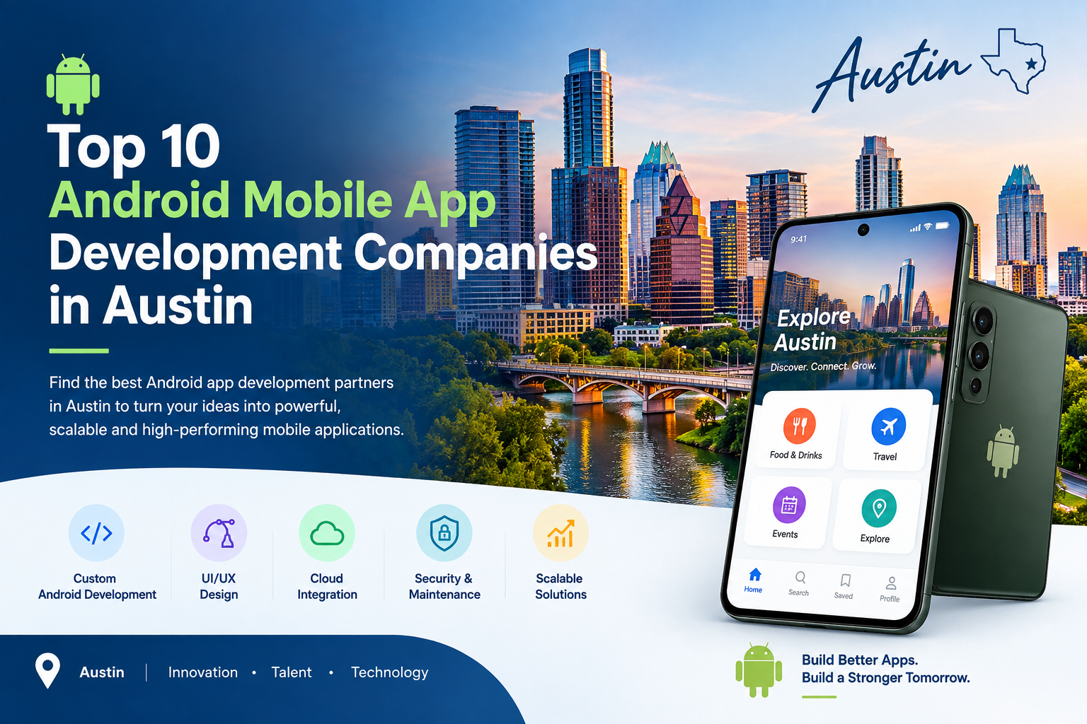 Top Android App Development Companies in Austin for Business