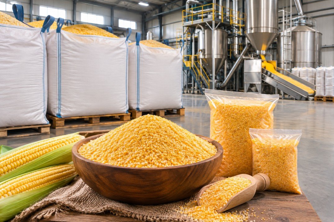 What Makes Corn Grits 108 Supplier India Suitable for Food Processing?