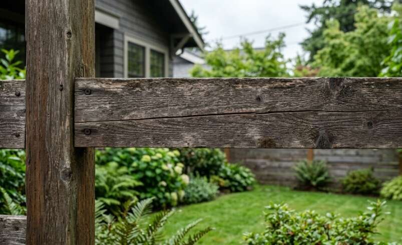 How Homeowners Can Handle Early Damage With Slightly Cracked Cedar Fence Rail Repair Seattle WA