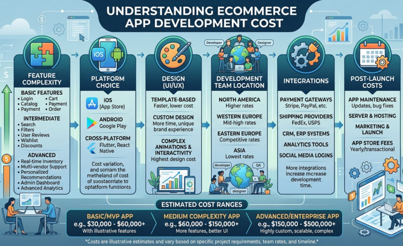 PWA, Native or Cross-Platform? How Platform and Architecture Choices Shape Ecommerce App Development Cost
