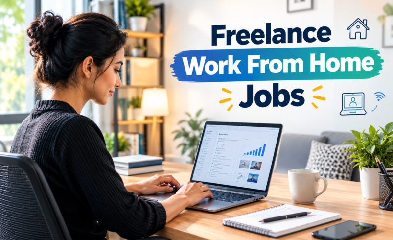 Part-Time Freelance Work From Home Jobs for Extra Income