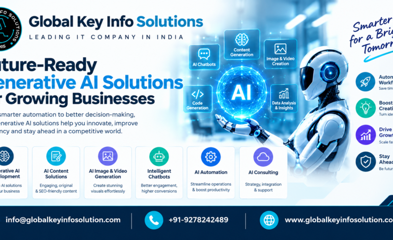 Future-Ready Generative AI Solutions for Growing Businesses