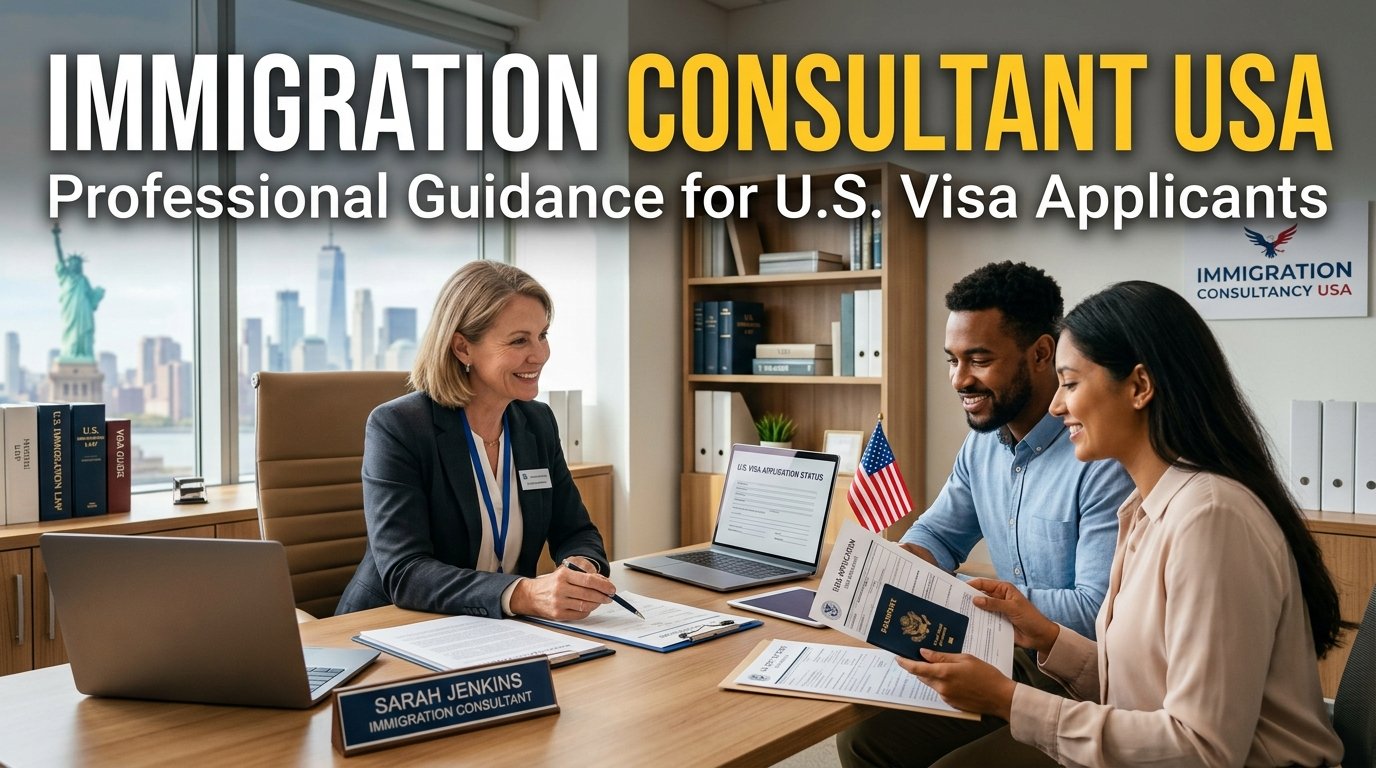 Immigration Consultant USA: Professional Guidance for U.S. Visa Applicants