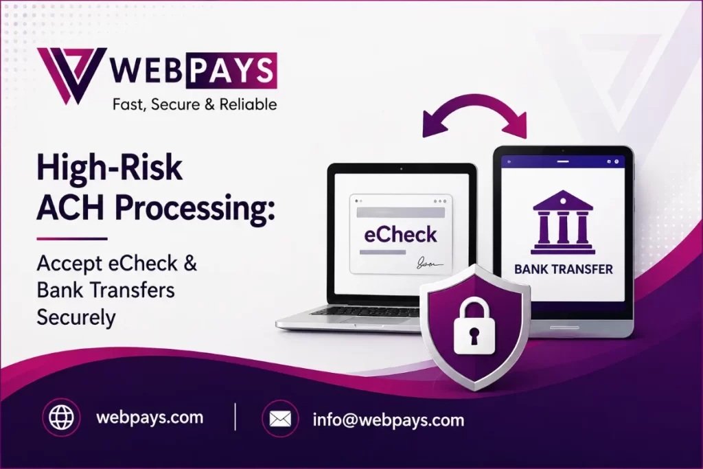 High-Risk ACH Processing: Accept eCheck & Bank Transfers Securely