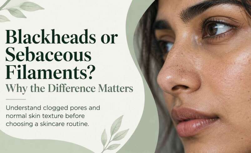 Blackheads or Sebaceous Filaments? Why the Difference Matters When Choosing Skincare Products in Pakistan