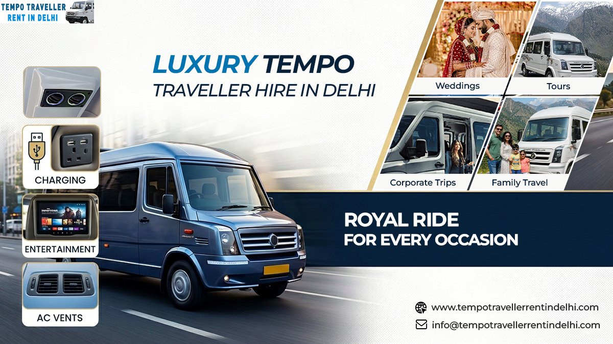 How Can I Book a Tempo Traveller from Delhi Online from Anywhere?
